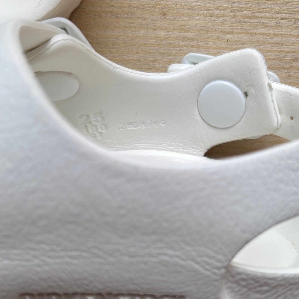 Birkenstock Kids White Sandals - Picture 6 of 6